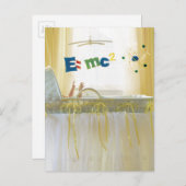 開始頭が切れる新生児から 案内ポストカード (正面/裏面)