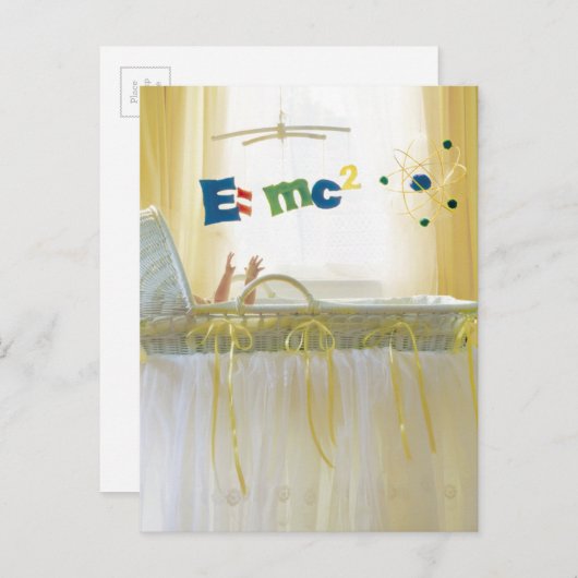 開始頭が切れる新生児から 案内ポストカード (正面/裏面)