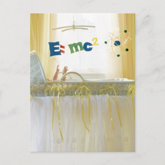 開始頭が切れる新生児から 案内ポストカード (正面)