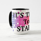 "開始"マグカップ マグカップ (正面左)