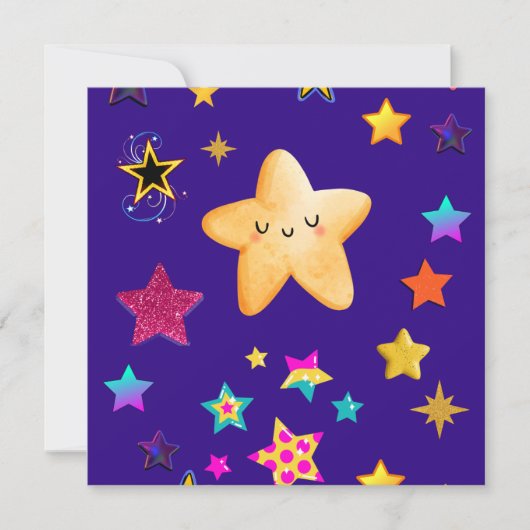 開始 招待状 (正面)