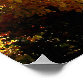 開始$20 – 秋の村の通り ポスター (角)