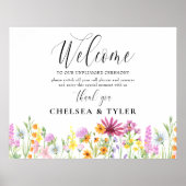 開幕式ワイルドフラワー牧草地へようこそ ポスター (正面)