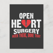 開心手術患者バイパス回復 ポストカード (正面)