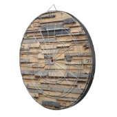 開拓された木、地球に優しい材料 ダーツボード (正面右)