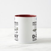 開拓者のパラシュートのグループ マグカップ (中央)