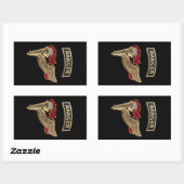 開拓者のレーンジャー 長方形シール (シート)