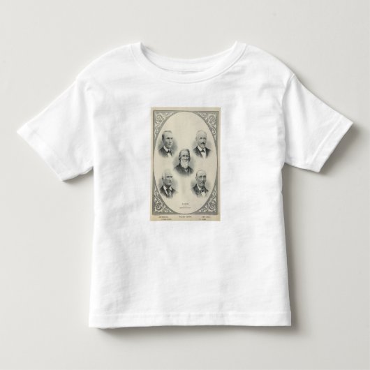 開拓者のSactoの谷 トドラーTシャツ (正面)