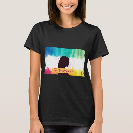 開拓者自信アーキタイプ ブラックTシャツ Tシャツ (正面)