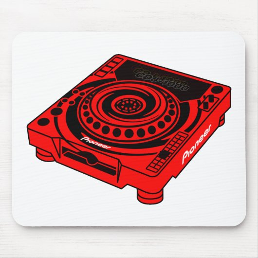 開拓者CDJ 1000年 マウスパッド (正面)