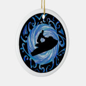 開放水域JETSKIING セラミックオーナメント (右)