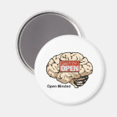 開放的 マグネット (正面/裏面)