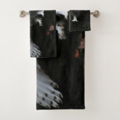 開放翼フクロウ バスタオルセット (インサイチュ)