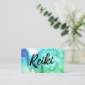 *~*開業医の修はっきりした理者のマスター霊気 名刺 (スタンド正面)