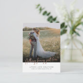 開発アナウンスカード 案内ポストカード (スタンド正面)