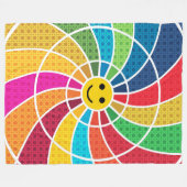 開発地球に優しゴールSDGs国連グローバルゴール フリースブランケット (正面(横))