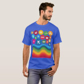 開発地球に優しゴールSDGs国連グローバルゴール Tシャツ (正面フル)