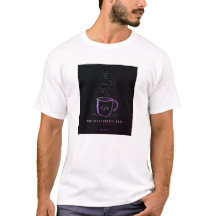 開発者の燃料 コーヒープログラマーTシャツ