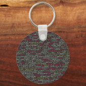 開発者の端末パターン キーホルダー (正面)