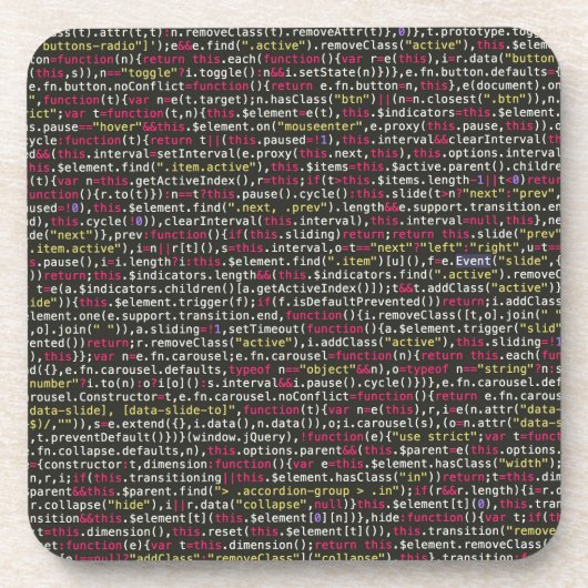 開発者の端末パターン コースター (正面)