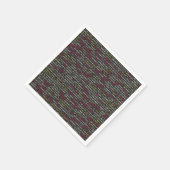 開発者の端末パターン スタンダードカクテルナプキン (角)