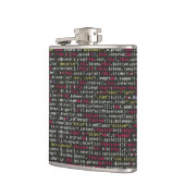 開発者の端末パターン フラスク (左)