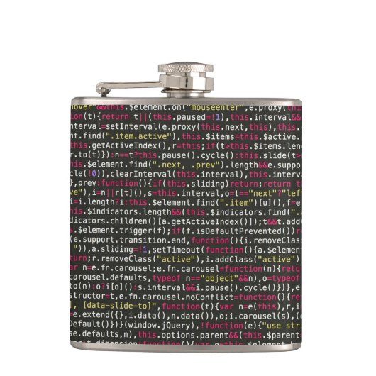 開発者の端末パターン フラスク (正面)