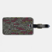 開発者の端末パターン ラゲッジタグ (裏面横)