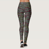 開発者の端末パターン レギンス (裏面)