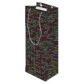 開発者の端末パターン ワインギフトバッグ (裏面アングル)