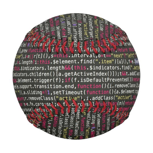 開発者の端末パターン 野球ボール (裏面)