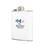 開発者ツールキットのフラスコ フラスク (左)