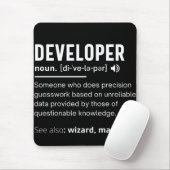 開発者向け辞書の定義おもしろい開発者 マウスパッド (マウス)