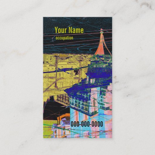 開発者、建築家、デザイナー名刺 名刺 (正面)