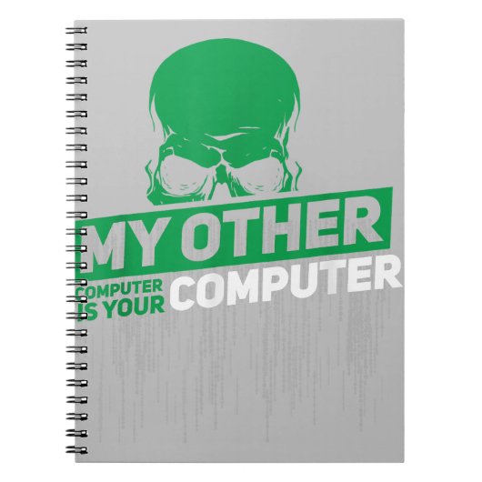 開発者Sysadminエンジニアハッカーおたく管理コード ノートブック (正面)