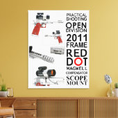 開砲 キャンバスプリント (インサイチュ (リビング))