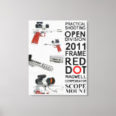 開砲 キャンバスプリント (正面)