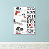 開砲 キャンバスプリント (インサイチュ (ウッドフロア))