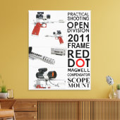 開砲 キャンバスプリント (インサイチュ (リビング))