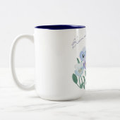 開花あなたの植えられたスウェットシャツ ツートーンマグカップ (左)