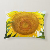 開花あなたはひまわりフローラ アクセントクッション (裏面)