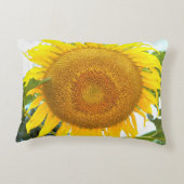 開花あなたはひまわりフローラ アクセントクッション (裏面)