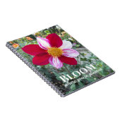 開花あなたは植栽引用文フローラ ノートブック (右側)