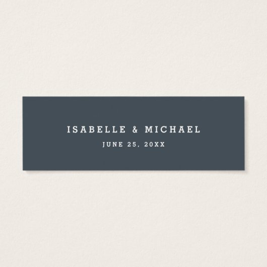 開花かわいらしヴィンテージ庭園の結婚式サンキューラベル (裏面)