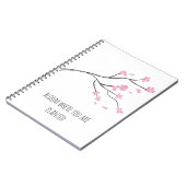 開花が植えられているノートブック ノートブック (左側)