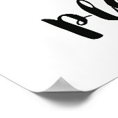 開花が植えられている場所の水彩バラ ポスター (角)