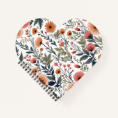 開花が植えられている場所 – 感動的フローラ ノートブック (正面)