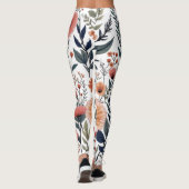 開花が植えられている場所 – 感動的フローラ レギンス (裏面)