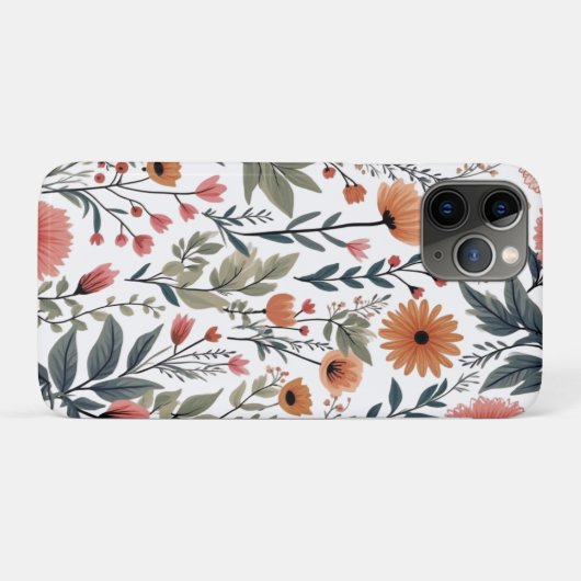 開花が植えられている場所 – 感動的フローラ Case-Mate iPhoneケース (裏面(横))
