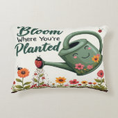 開花が植えられている場所 – 感動的 アクセントクッション (正面)